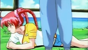 Anime Girl Gets Squeezed and Hard Poked for Intense Titty Fucking - Watch Now!