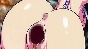 Spanking a Shemale's Ass with Big Boobs in Anime Porn