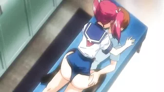 Smutty Summer Fun! Big-Boobed Coed Gets Tentacle-Drilling in Swimsuit Anime