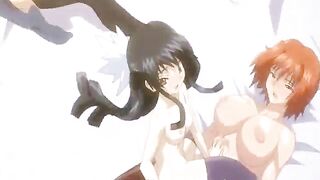 Shemale Anime Big Boobs Gets Hot Ride from Bondage Dude