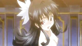 Shemale Anime Big Boobs Gets Hot Ride from Bondage Dude