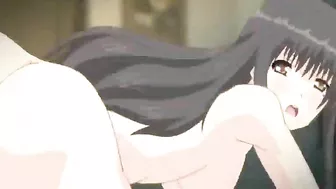 Wet Pussy and Dildoed Ass Fucked Until Creampie in Anime