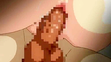 Wet Pussy and Dildoed Ass Fucked Until Creampie in Anime