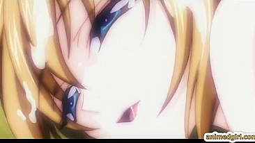 Japanese Anime Couple Sharing Cock