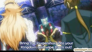 Japanese Anime Couple Sharing Cock