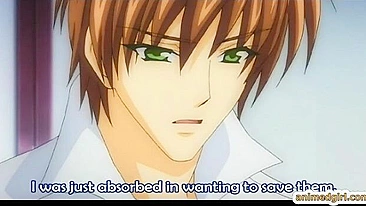 Japanese Anime Couple Sharing Cock