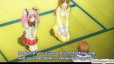 Japanese Anime Couple Sharing Cock