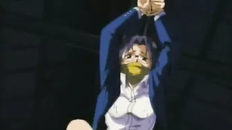 Coed Cutie Hard Fucked by Pervert in Bondage Anime