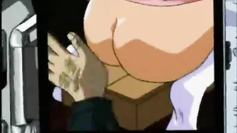 Coed Cutie Hard Fucked by Pervert in Bondage Anime