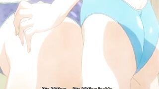 Shemale Group Fucks Long-Cocked Anime Swimsuit Beauty