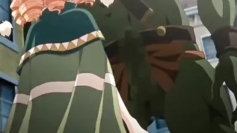 Anime Cutie Gets Gangbanged by Monsters and Creampied!