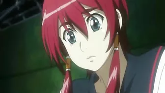 Busty Anime Coed Rides Dick and Gets Hot