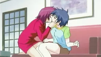 Gay Muscle Hentai Man's Ass Fucked in Anime