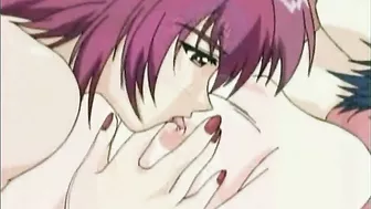 Gay Muscle Hentai Man's Ass Fucked in Anime