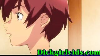 Horny Shemale Fucks Hard in Hentai Anime Toon Sex