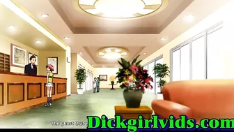 Horny Shemale Fucks Hard in Hentai Anime Toon Sex