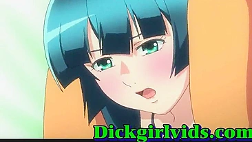 Horny Shemale Fucks Hard in Hentai Anime Toon Sex