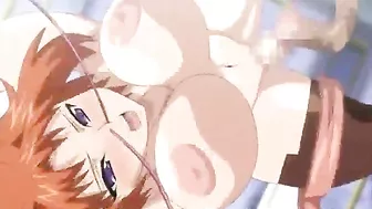 Anime Shemale Tentacle Fuck with Busty Twins