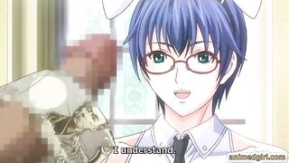 Japanese Anime Group Party Sex with Big Boobs