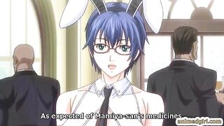 Japanese Anime Group Party Sex with Big Boobs