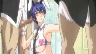 Japanese Anime Group Party Sex with Big Boobs