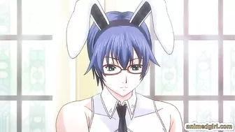 Japanese Anime Group Party Sex with Big Boobs