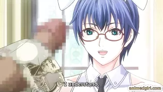 Japanese Anime Group Party Sex with Big Boobs