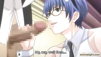 Japanese Anime Group Party Sex with Big Boobs