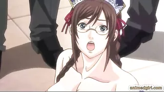 Japanese Anime Group Party Sex with Big Boobs