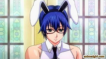 Japanese Anime Group Party Sex with Big Boobs