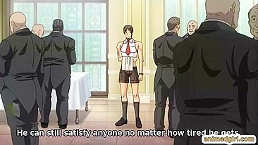 Japanese Anime Group Party Sex with Big Boobs