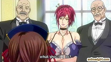 Japanese Anime Group Party Sex with Big Boobs