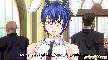 Japanese Anime Group Party Sex with Big Boobs