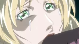 Hentai Gagging and Shoving Dildo to Wet Pussy Hentai Gagging and Shoving Dildo to Wet Pussy