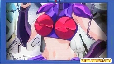 Busty Anime Maid Sucks Big Cock in Japan