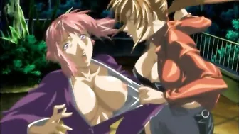 Horny Shemale Lady Hardcore Fucked in Anime Toon Hentai