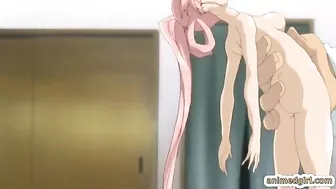 Anime Cutie Gives Blowjob and Cums on Big Dick