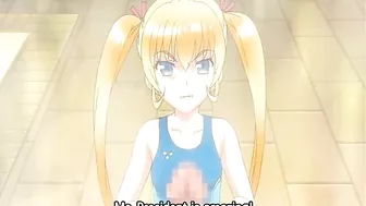 Shemale Cutie in Swimsuit Gets Sucked by Bigcock - Anime Porn