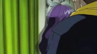 Japanese Schoolgirl Anime Sucks Stiff Dick in Bondage