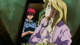 Japanese Schoolgirl Anime Sucks Stiff Dick in Bondage