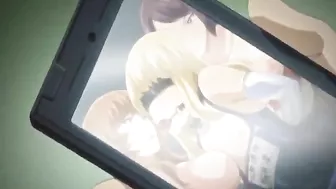 Anime Coed with Big Boobs Gagged and Brutalized