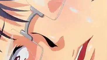 Anime Coed with Big Boobs Gagged and Brutalized