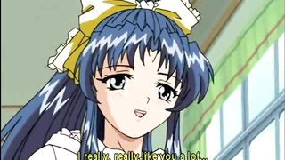 Shemale Threesome Gangbang in Bed - Anime Fuck Fest!