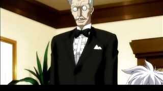 Shemale Anime Maid Self-Masturbates in Bathtub