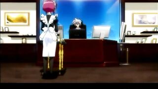 Shemale Anime Maid Self-Masturbates in Bathtub