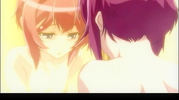 Shemale Anime Maid Self-Masturbates in Bathtub