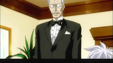 Shemale Anime Maid Self-Masturbates in Bathtub