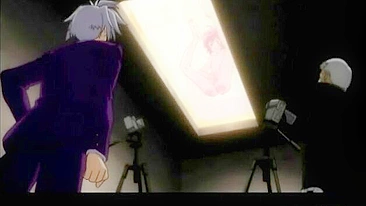 Shemale Anime Maid Self-Masturbates in Bathtub