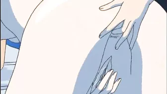 Shemale Nurse Threesome Orgy in Anime Hentai