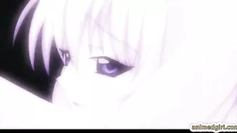 Anime Cutie Fucks Shemale's Bigcock